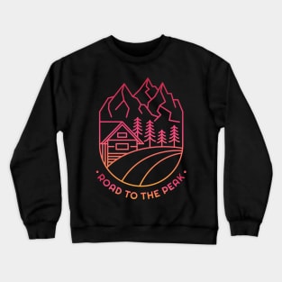 Road to The Peak Crewneck Sweatshirt